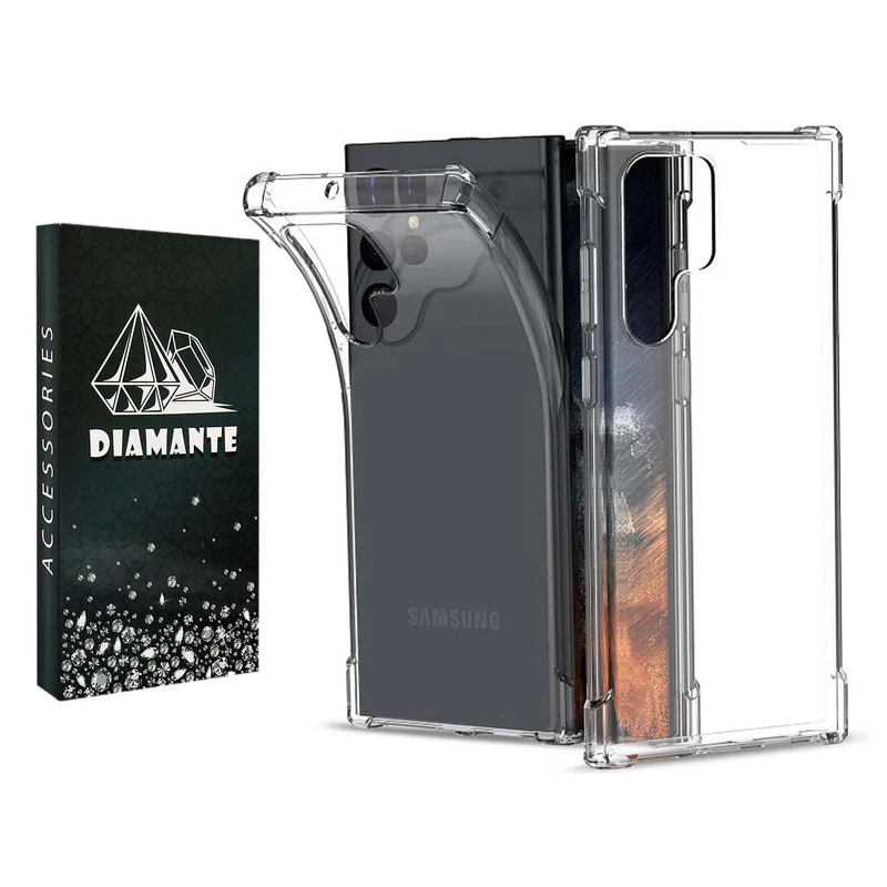 کاور دیامانته مدل Bianco Navy مناسب برای گوشی موبایل سامسونگ Galaxy S25 Ultra