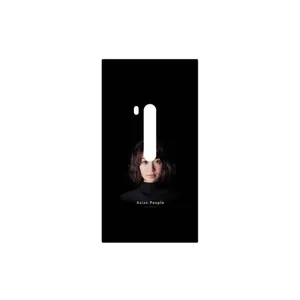 MAHOOT Portrait of an Asian Woman Cover Sticker for Nokia Lumia 920