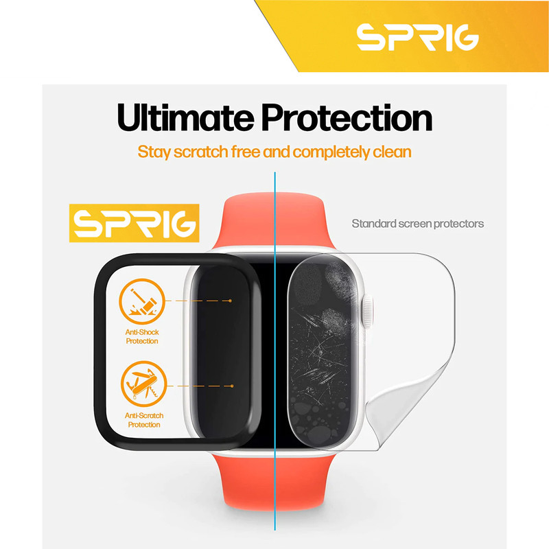 محافظ صفحه نمایش نانو اسپریگ مدل SPG مناسب برای ساعت هوشمند شیائومی Imilab w02