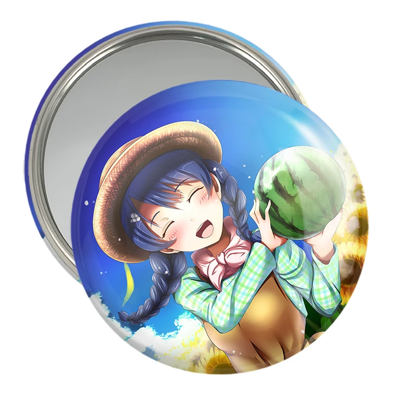 آینه جیبی خندالو مدل مگومی انیمه جنگ غذاها Food Wars  کد 17017