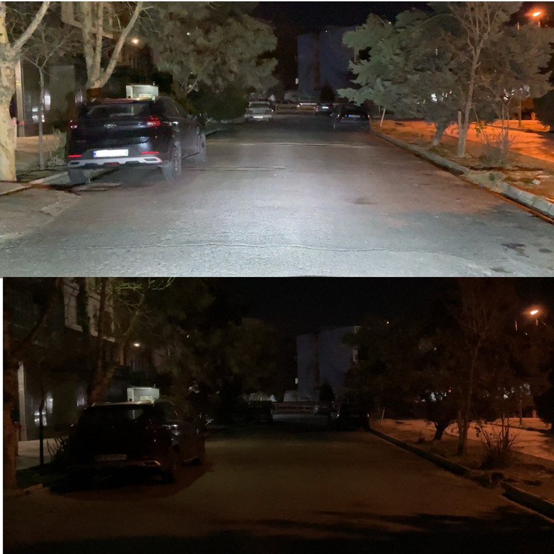 پرژکتور موتور سیکلت مدل W50 مجموعه 2 عددی