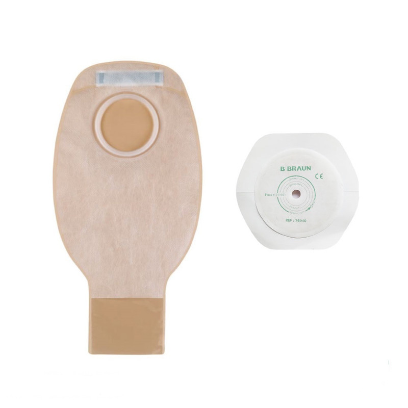 کیسه استومی بیبران مدل 74340 به همراه چسب پایه بیبران مدل 76040