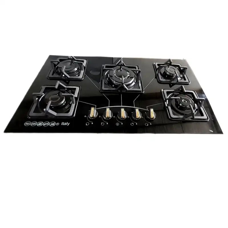 اجاق‌ گاز 5 شعله هاکان مدل پنج شعله رومیزی توکار