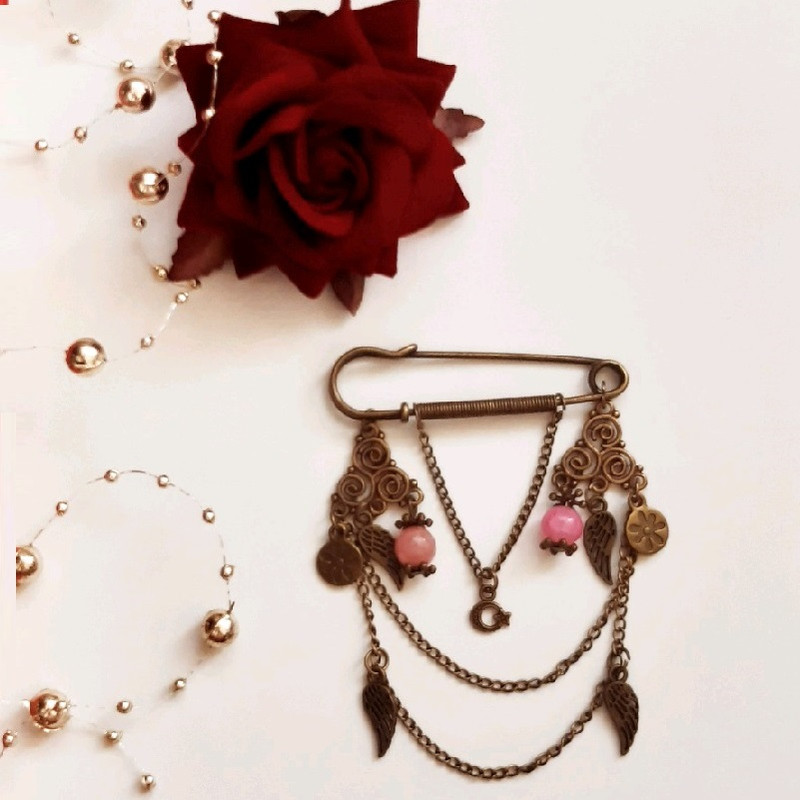 سنجاق سینه دخترانه مدل ستاره کد 1540