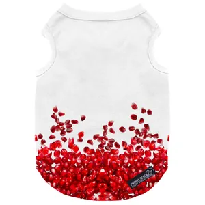 لباس سگ و گربه 27 طرح Pomegranate Seeds کد MH670 سایز M