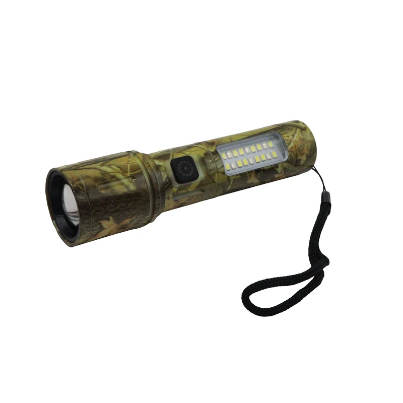 چراغ قوه دستی مدل YP-DERAKHTI-XPE/COB-14CM