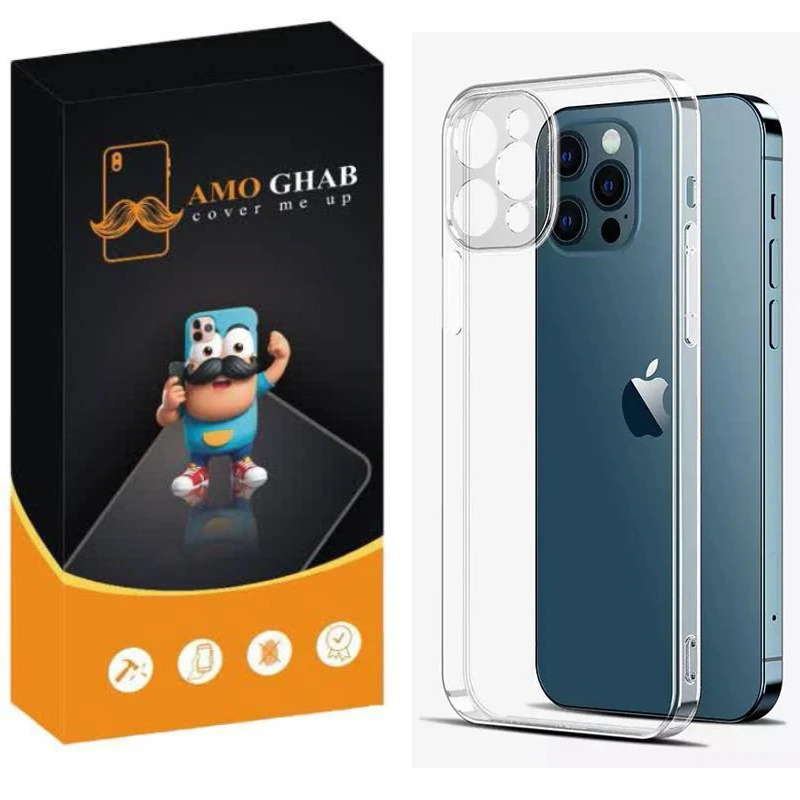کاور عمو قاب مدل Crystal مناسب برای گوشی موبایل اپل Iphone 12 Pro Max
