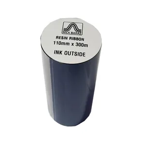 Nickbaraz RESIN 110mm x 300m Label Printer Ribbon
