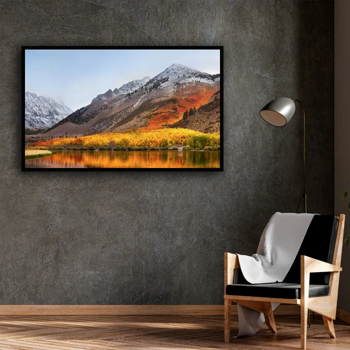 تابلو بکلیت طرح منظره طبیعت پاییزی کوهستان مدل B-D1510