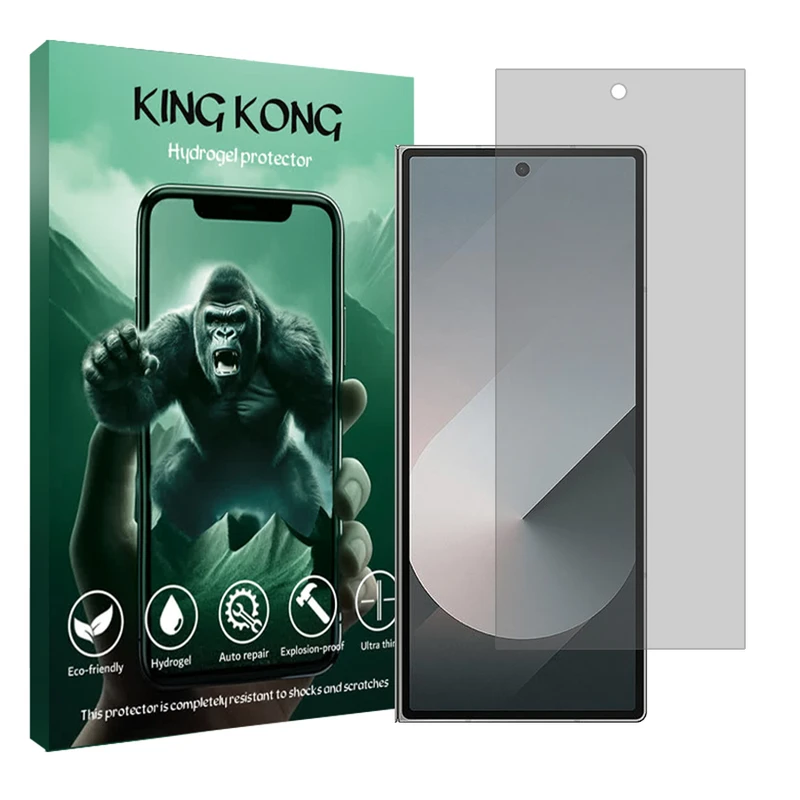 محافظ صفحه نمایش شفاف کینگ کونگ مدل Tough مناسب برای گوشی موبایل سامسونگ Galaxy Z Fold6