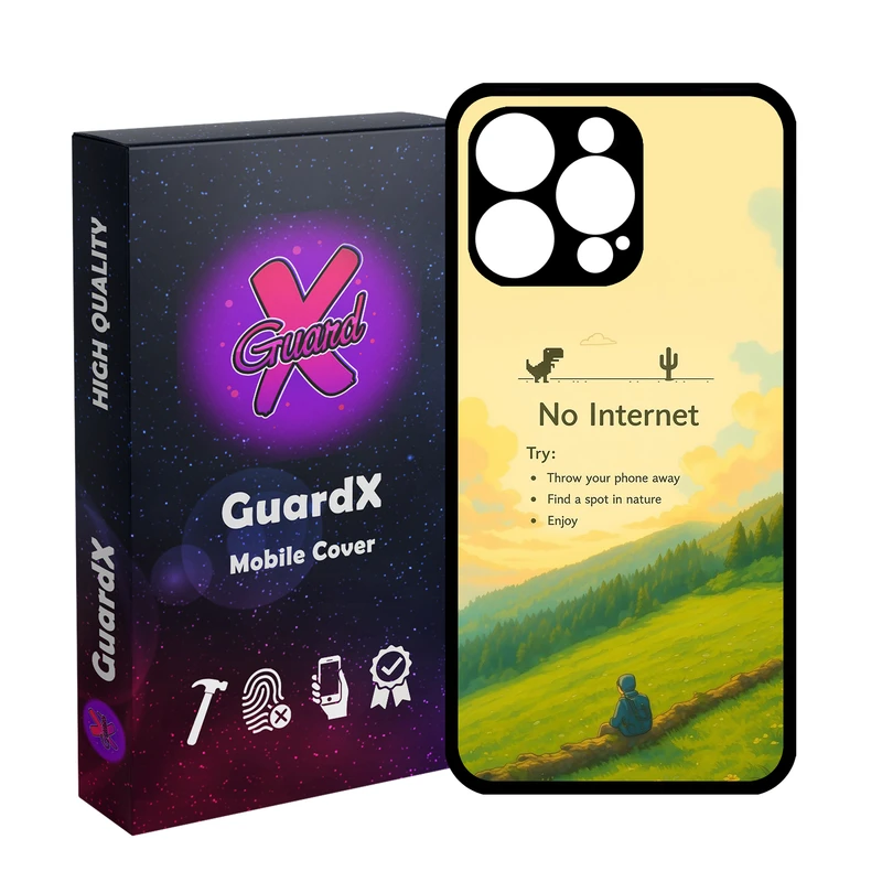کاور گارد ایکس طرح بدون اینترنت مدل 10904 مناسب برای گوشی موبایل اپل iPhone 15 Pro Max