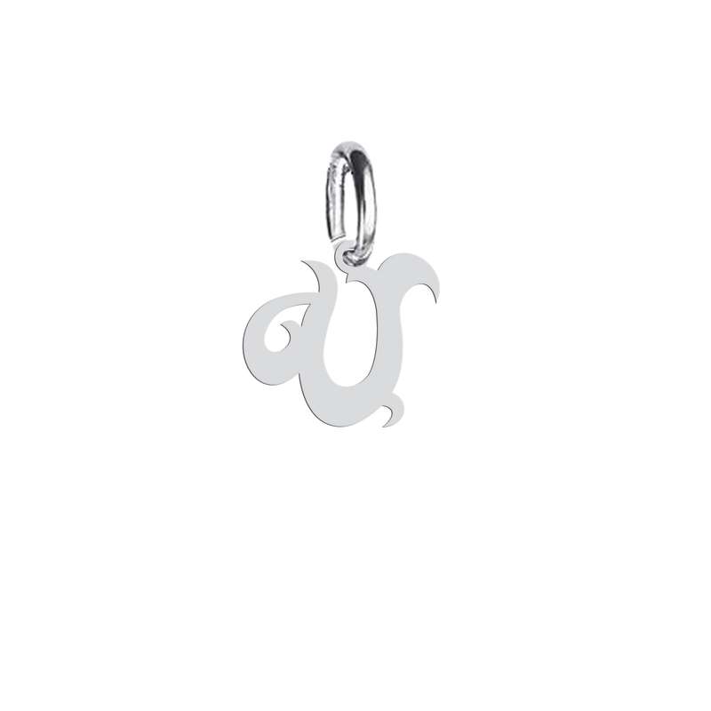 آویز گردنبند هایکا طرح حرف Uمدل ha 803