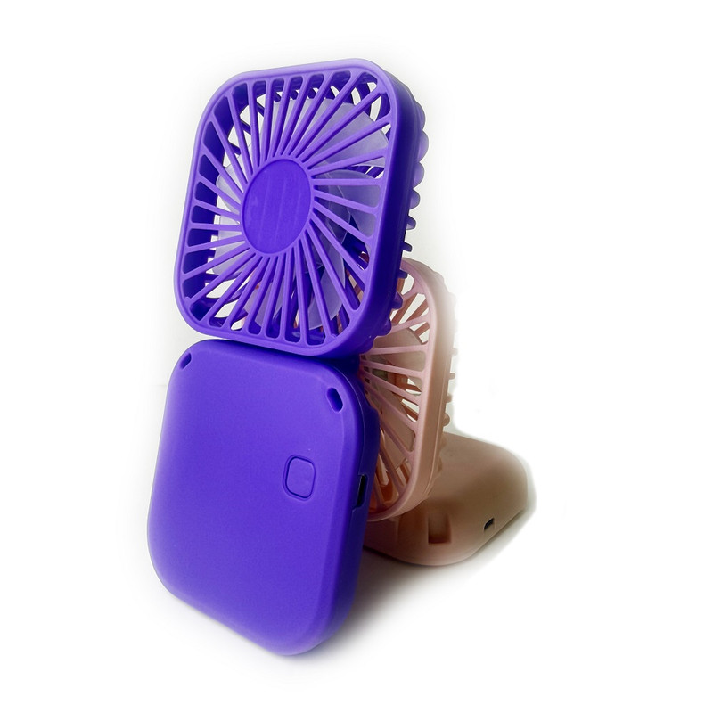 پنکه همراه مدل HOLDING FAN Xiaoba طرح تاشو ظرفیت 500 میلی آمپر ساعت