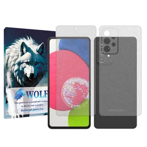Wolf matte Screen Protector Suitable for Samsung Galaxy A52s Mobile Phone with Back Protector