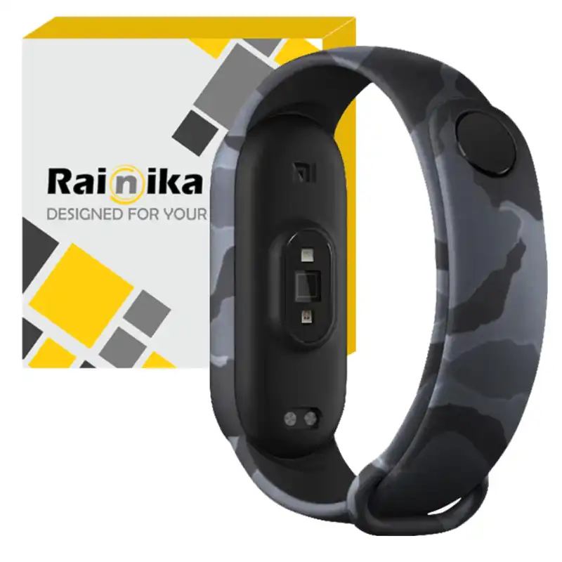 بند رینیکا مدل ARMY 7 مناسب برای مچ بند هوشمند شیائومی 7 Mi Band