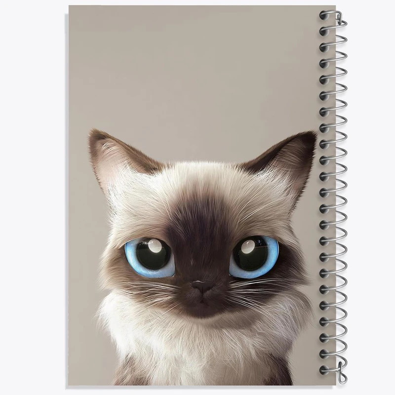 دفتر لیست خرید 50 برگ خندالو طرح گربه کد 28225