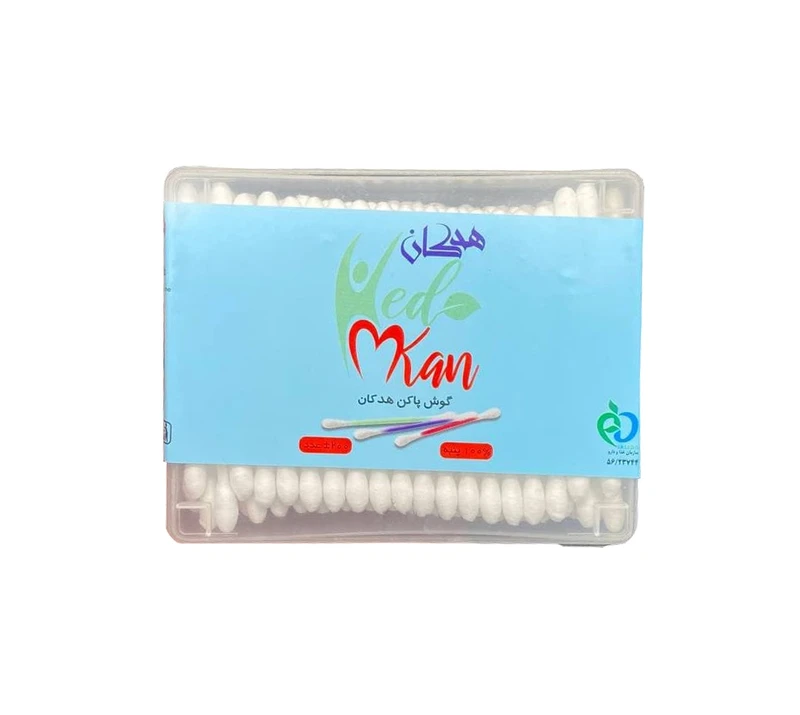 گوش پاک کن هدکان مدل b200 بسته 200 عددی