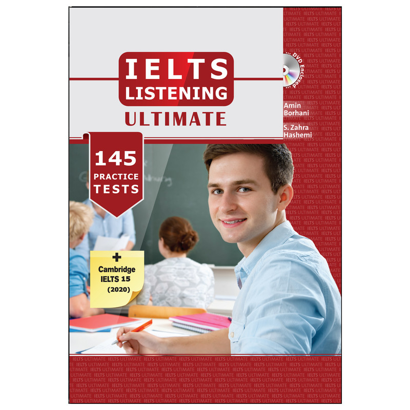 کتاب IELTS Listening Ultimate اثر Amin Borhani and Zahra Hashemi انتشارات آریونا