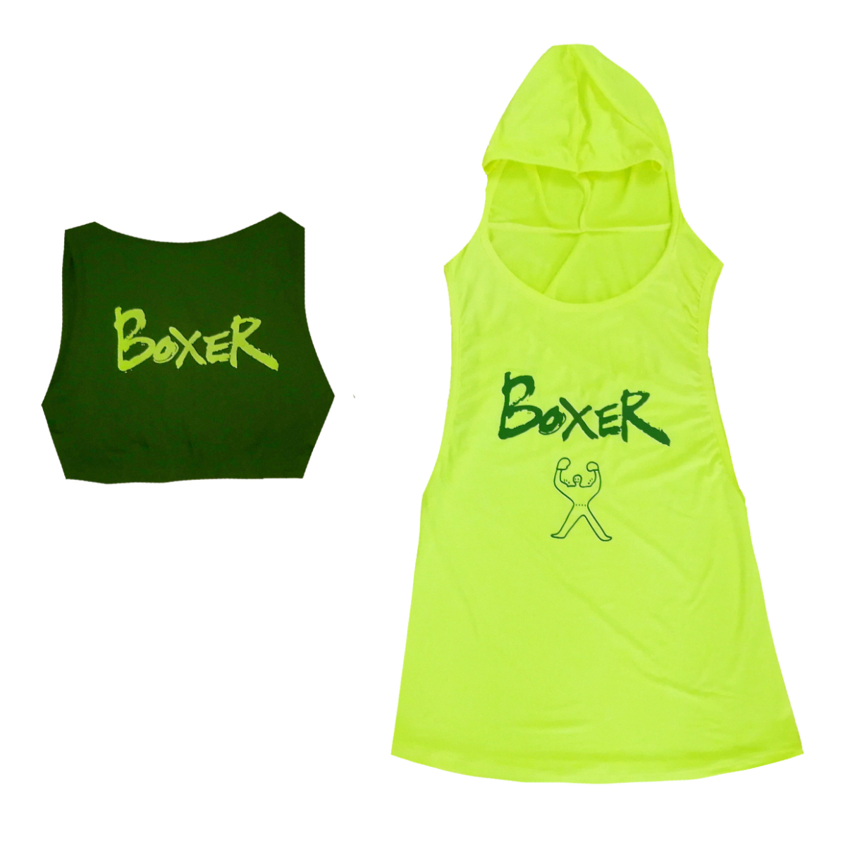 ست تاپ و نیم تنه ورزشی زنانه مدل Boxer کد 6