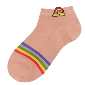 جوراب بچگانه دیزر طرح رنگین کمان کد fiory1144