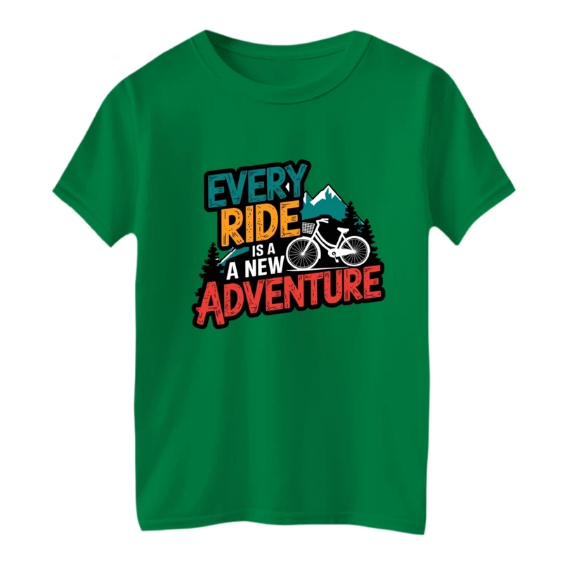 تی شرت آستین کوتاه بچگانه مدل کوهستان