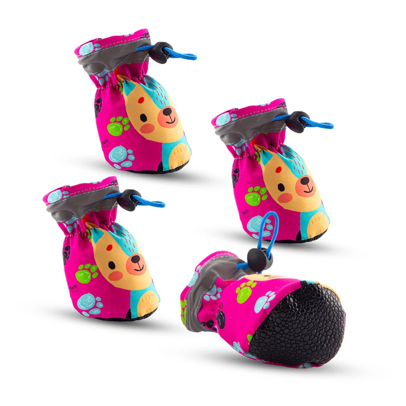 پاپوش سگ تادو کد P109 سایز 1 بسته 4 عددی