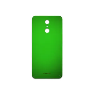 MAHOOT Metallic-Green Cover Sticker for LG Q7