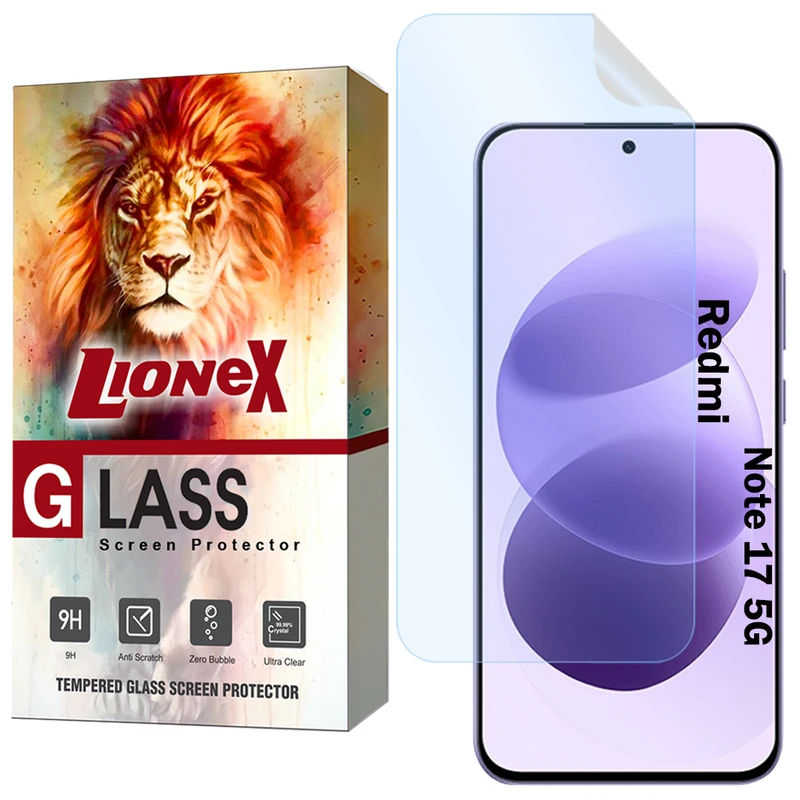 محافظ صفحه نمایش لایونکس مدل LFNMB20 مناسب برای گوشی موبایل شیائومی Redmi Note 17