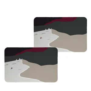 زیربشقابی طرح اسکی کد 9226 بسته 2 عددی 
