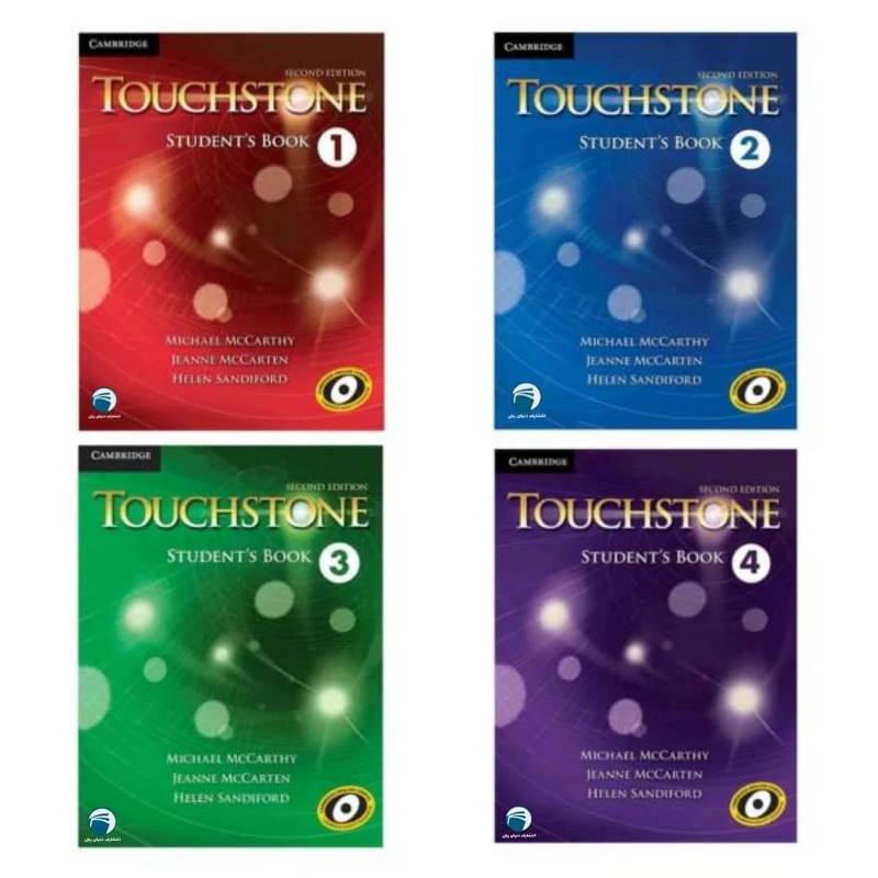 کتاب Touchstone  اثر Michael McCarthy انتشارات دنیای زبان چهار جلدی