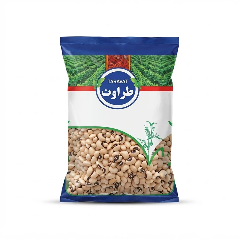 لوبیا چشم بلبلی ممتاز طراوت - 700 گرم