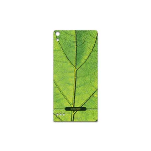 MAHOOT Leaf-Texture Cover Sticker for Huawei Ascend P6