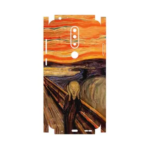 MAHOOT The Scream of Munch-FullSkin Cover Sticker for Nokia 5.1 Plus
