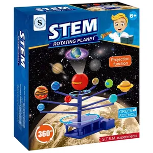  بازی آموزشی سمید مدل کیت منظومه شمسی چرخان طرح پروژکتوری