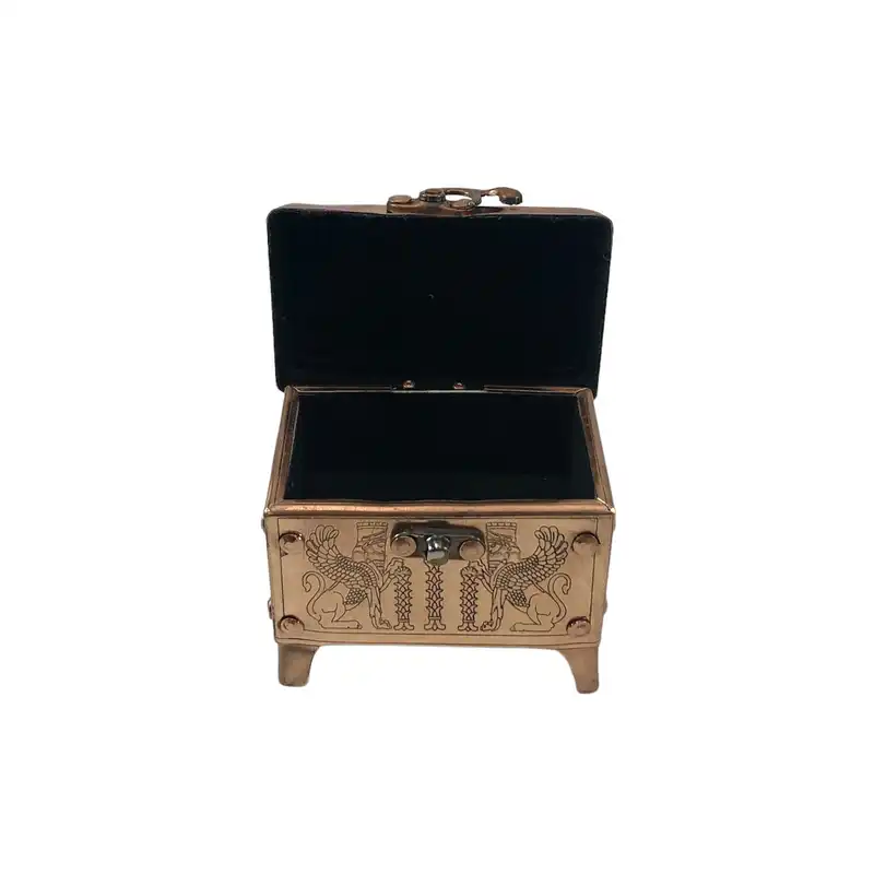 جعبه جواهرات مسی مدل نانو شده 1 کد 33