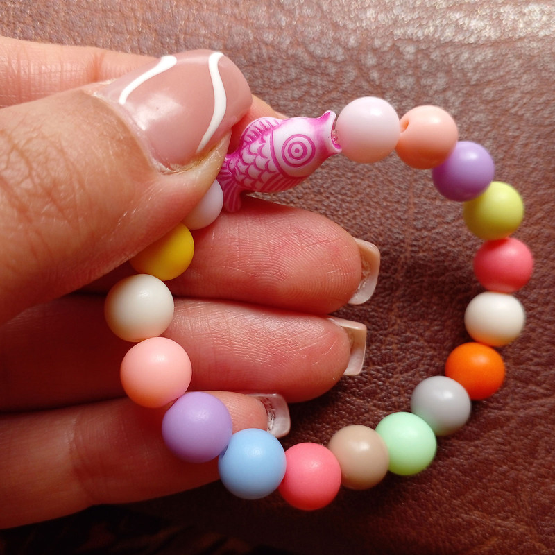 دستبند دخترانه مدل ماهی کد HCK043 دستبند دخترانه مدل ماهی کد HCK043