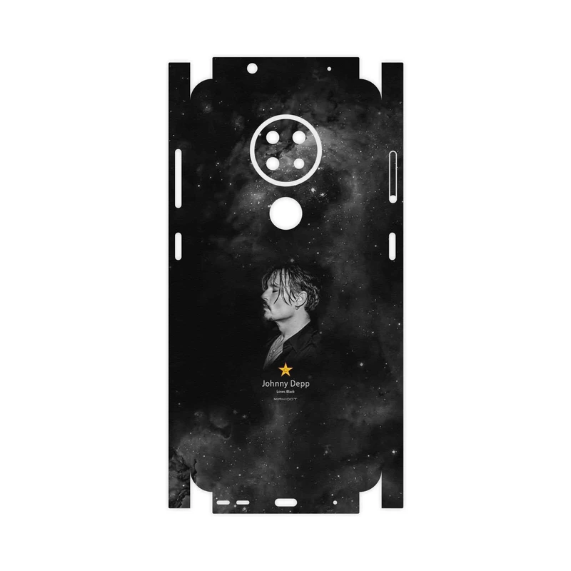 برچسب پوششی ماهوت مدل Johnny Depp-FullSkin مناسب برای گوشی موبایل نوکیا 7.2