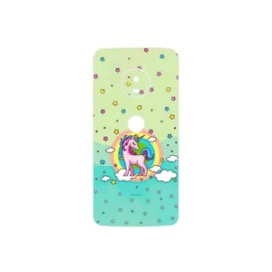 MAHOOT Rainbow unicorn adventure Cover Sticker for Motorola Moto G5 Plus