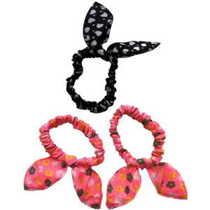 کش مو دخترانه مدل خرگوشی بسته 3 عددی