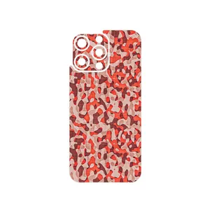 MAHOOT Red Infantry Army Cover Sticker for Apple iPhone 15 Pro Max