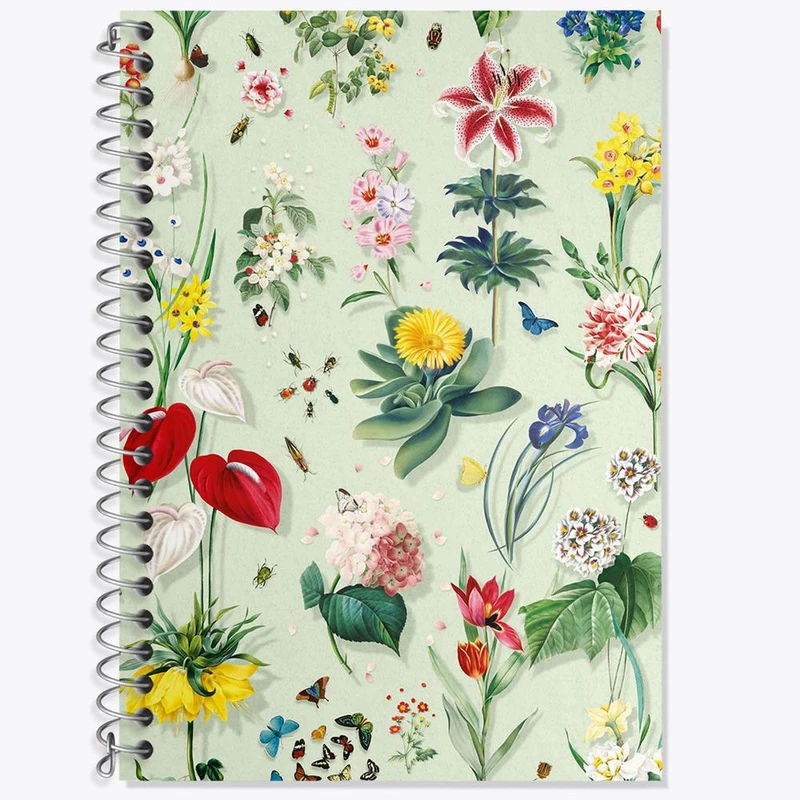 دفتر لغت 50 برگ خندالو مدل گل گلی کد 29090