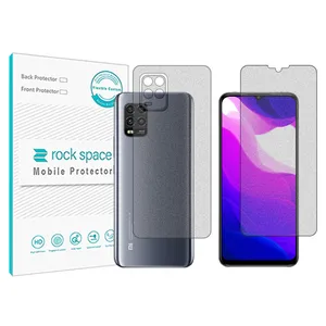 Matte Rockspace HyMTT screen protector suitable for Xiaomi Mi 10 Lite mobile phone with back protector