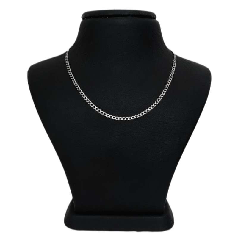 زنجیر نقره مردانه لیردا مدل 6.3