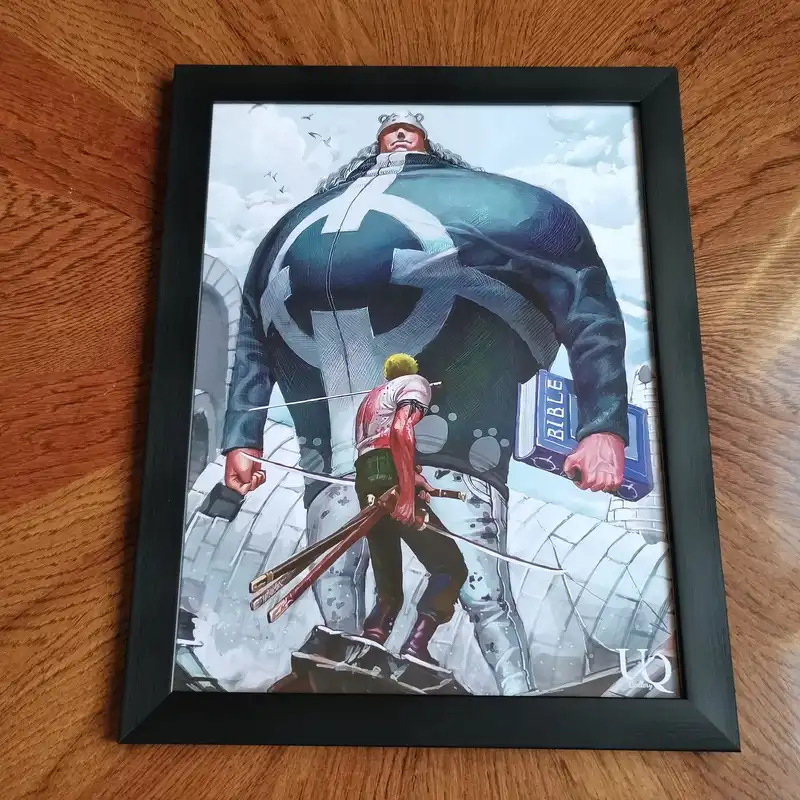 تابلو مدل انیمه وان پیس