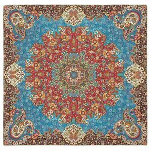 رومیزی ترمه رضایی طرح آسمان مدل مربع