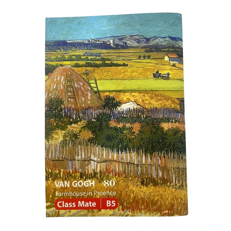 دفتر مشق 80 برگ مدل ونگوک طرح مزرعه