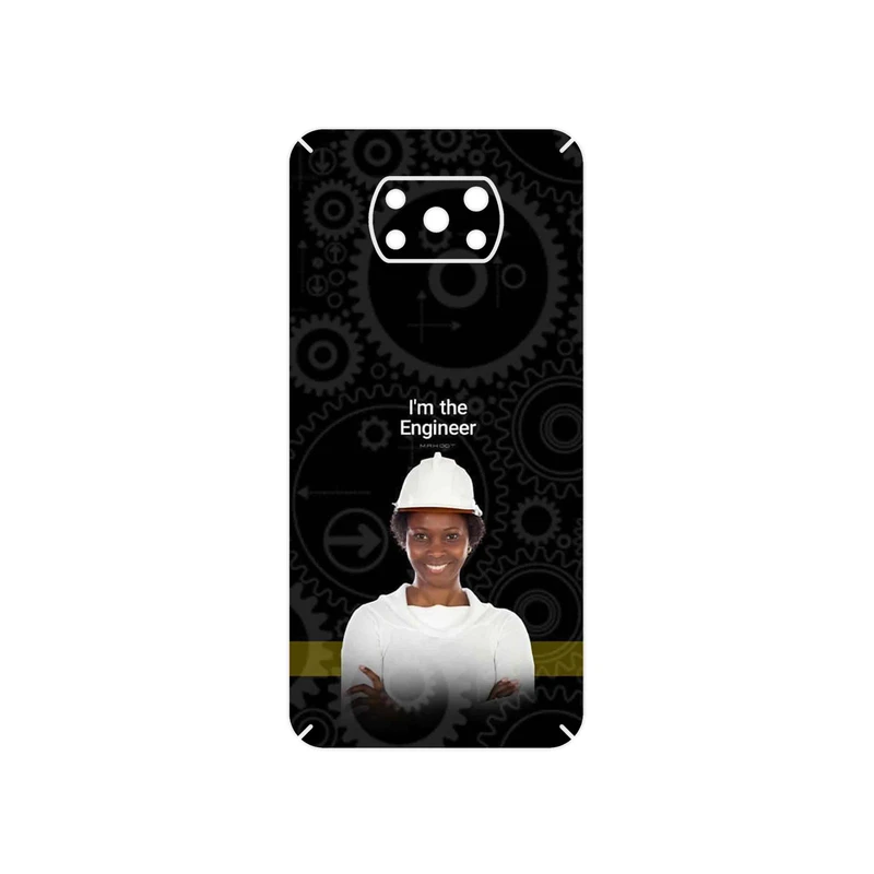 برچسب پوششی ماهوت مدل Engineer مناسب برای گوشی موبایل شیائومی Poco X3 NFC
