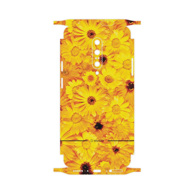 برچسب پوششی ماهوت مدل Yellow-Flower-FullSkin مناسب برای گوشی موبایل وان پلاس 7 Pro