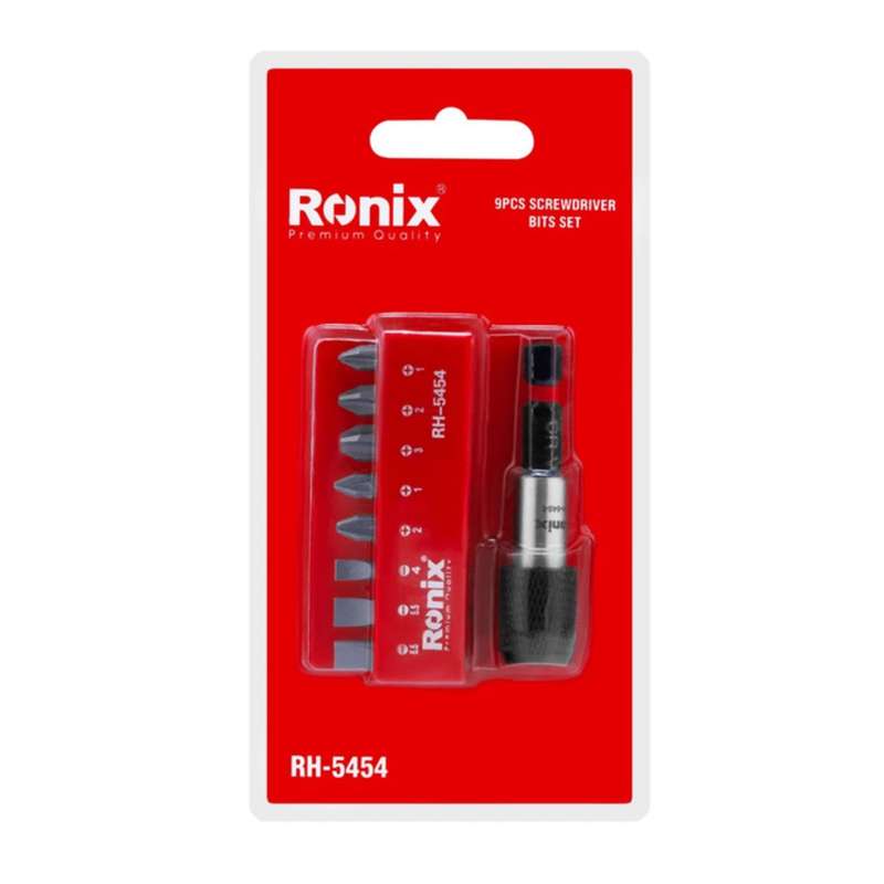 رابط سری پیچ گوشتی رونیکس مدل RH-5454 بسته 9 عددی رابط سری پیچ گوشتی رونیکس مدل RH-5454 بسته 9 عددی