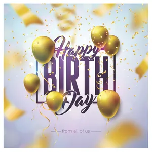 بنر تولد مدل بادکنک کد 125100100